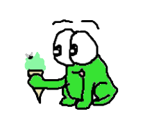 Ice Cream Frog